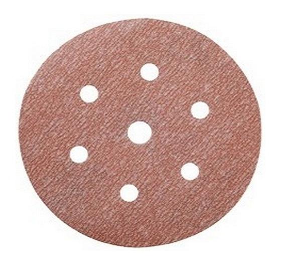 Самозацепной диск NORTON Pro A275 Ø150мм с пылеотводом, 7 отверстий Р100