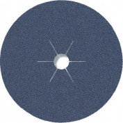 Фибровый шлифовальный диск Klingspor CS565 125х22 Р24 по металлу